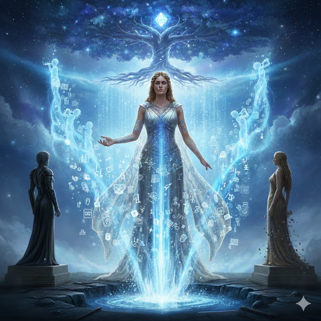 "Ключ Персефоны: Вечное совершенствование", иллюстрация создана сетью Джемини