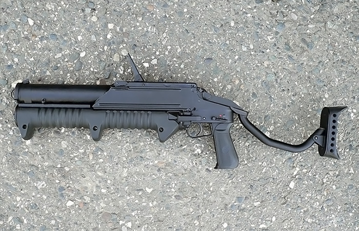 Термобарический гранатомёт российской пехоты