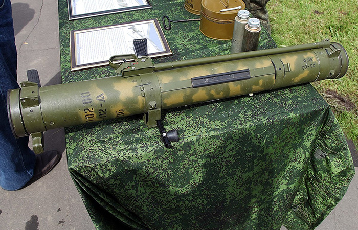 Реактивный огнемёт Шмель./ Фото: wikimedia.org