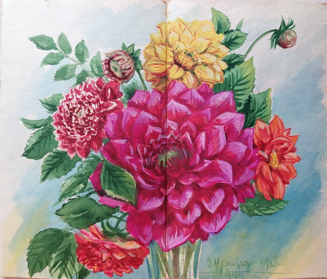 А.С. Падерин. Акварель.
Фонд Музея Б.Н. Абрамова.