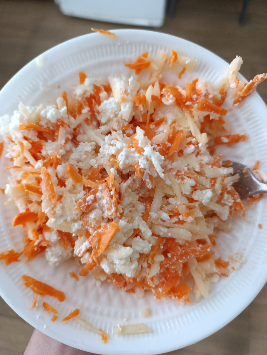 Фото автора. Тарелка с завтраком