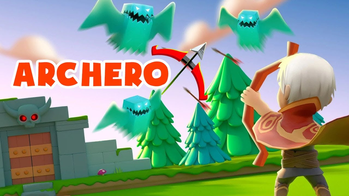 бесплатная мобильная игра в жанре аркадного экшен-roguelike archero