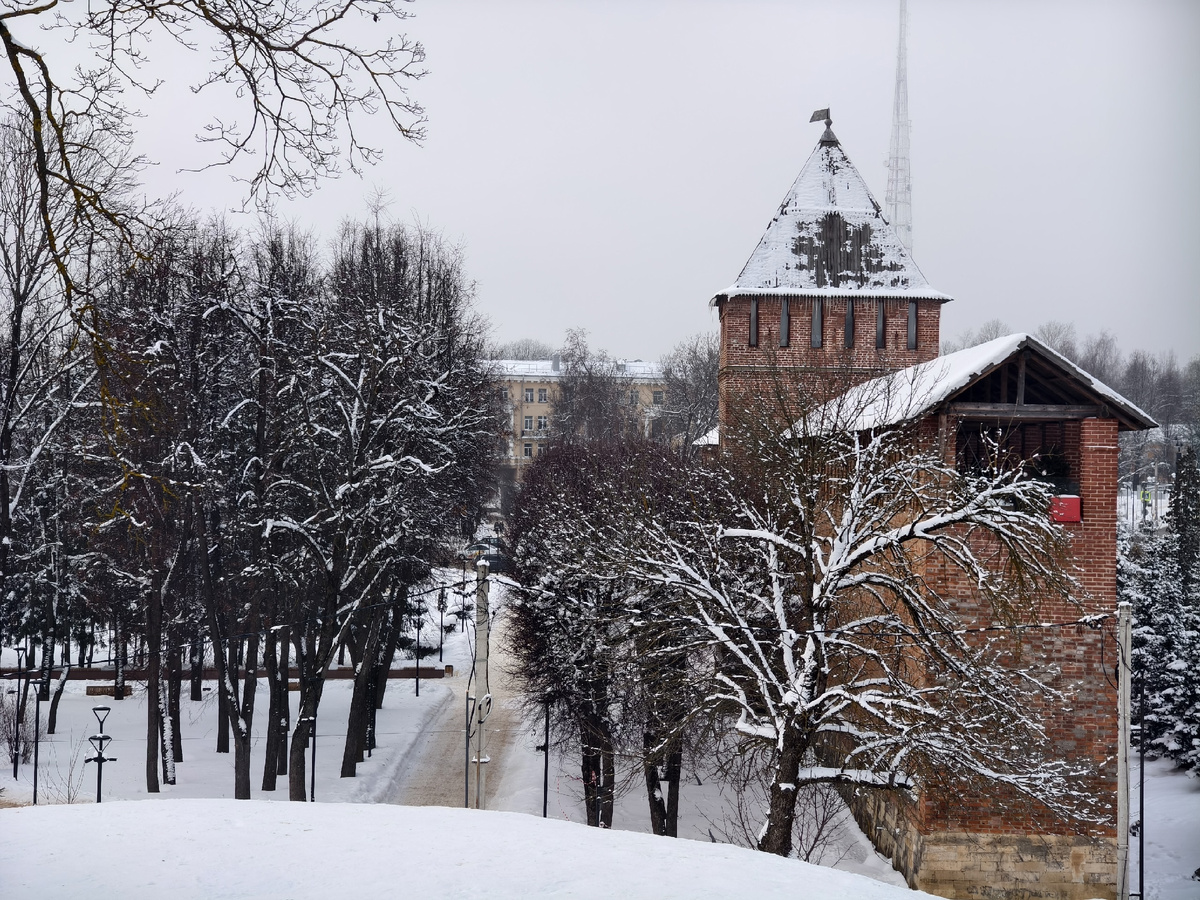 Зима в городе