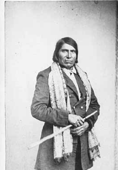 Simon Anawangmani 1808–1891 (borrowed from here: https://en.wikipedia.org/wiki/Hazelwood_Republic ; Public Doamin, Thanks to the Uploader)