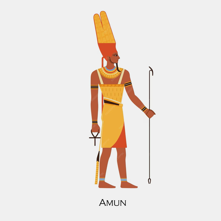 Амон Ра. Изначально он был богом небосвода, а в эпоху Нового царства стал богом Солнца.
