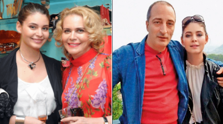 Мария с родителями