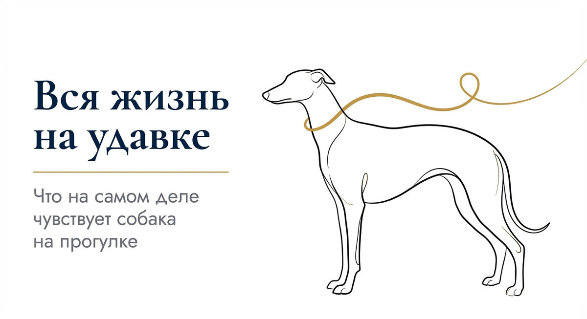 Если на прогулке собака идёт на удавке или строгаче, вы держите её изо всех сил и всё равно не чувствуете контроля — эта статья для вас.
Разберёмся, почему так происходит, что на самом деле чувствует собака и как можно сделать прогулки безопаснее и гуманнее.
