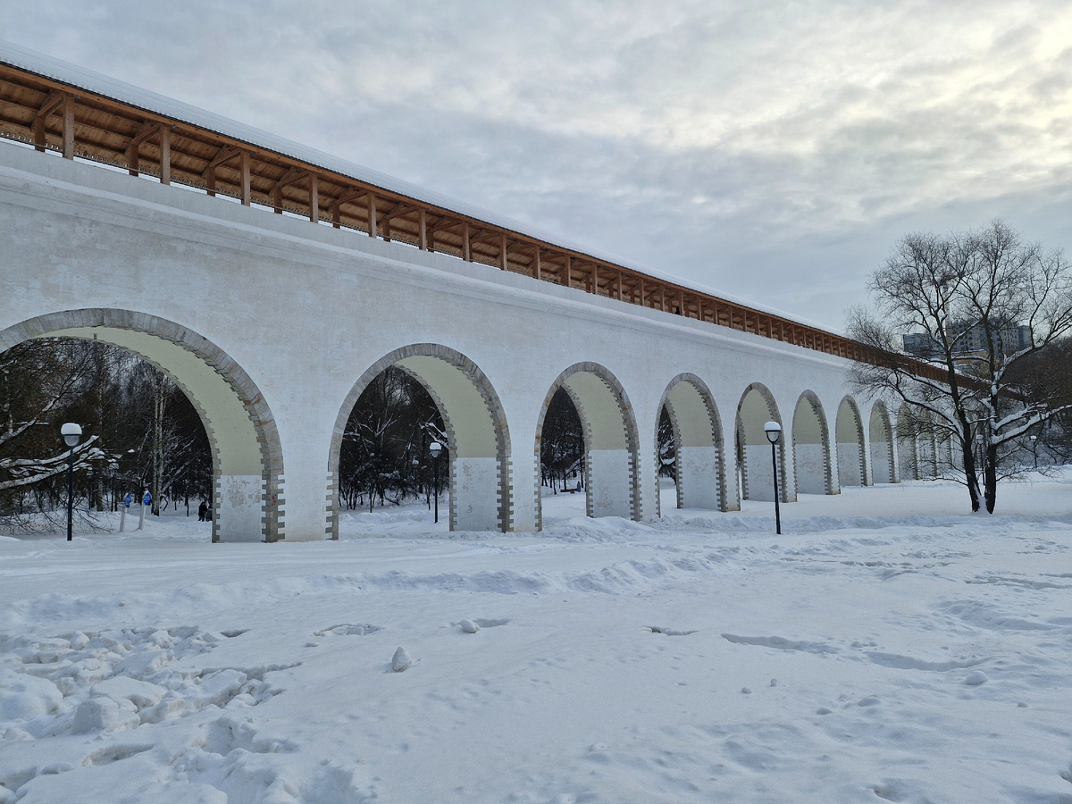 Ростокинский акведук. 2026 г. Фото автора.
