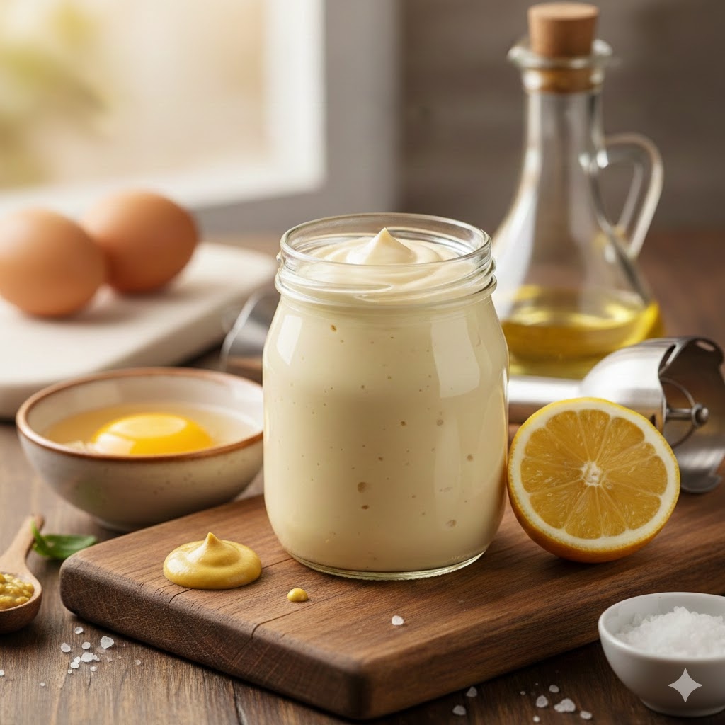 Настоящий домашний майонез
