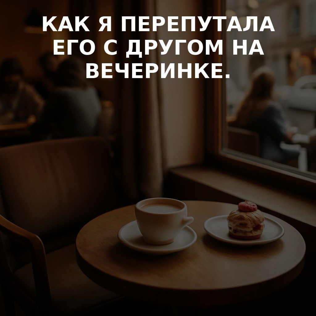  Я подумала, что это один из её друзей, и не придала этому значения, пока он не подошёл ко мне.