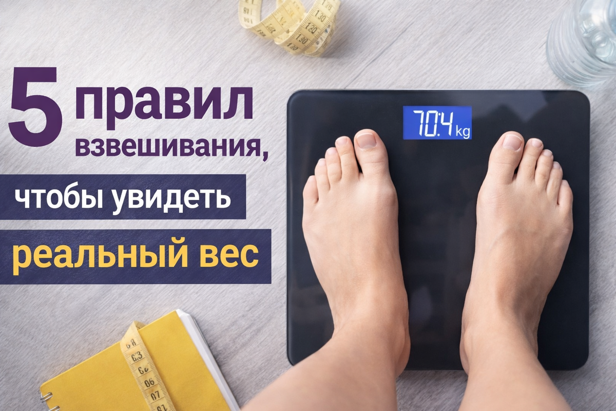 Рассказываю про главные ошибки при взвешивании и почему весы не всегда говорят правду