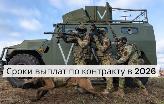 От чего зависят сроки выплат по контракту в 2026