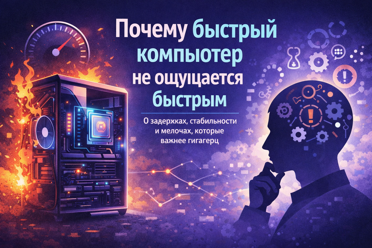 О задержках, стабильности и мелочах, которые важнее гигагерц