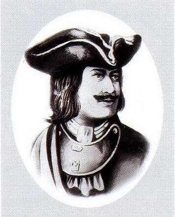 Основатель Омска Иван Дмитриевич Бухгольц (1671-1741).