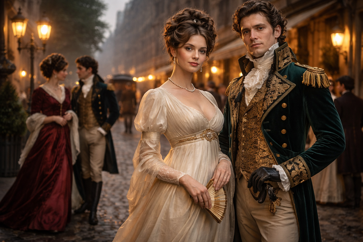 После Наполеона в моду стала возвращаться скромность и роскошь