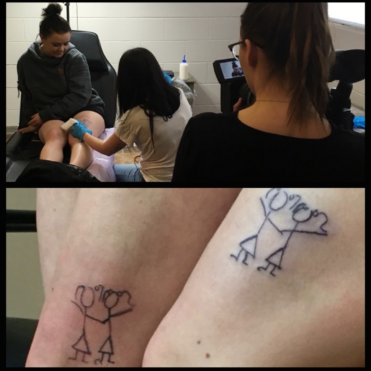 "Набейте друг другу татуировки" - идеальная акция к 14 февраля))))