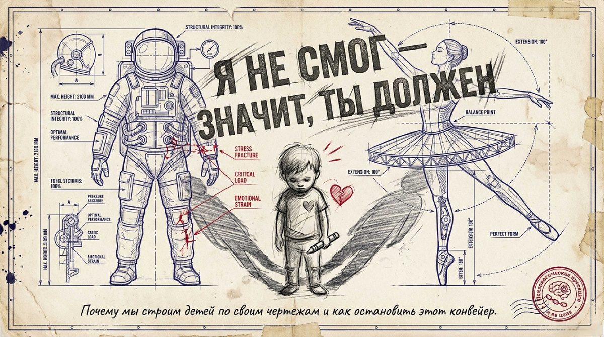 Почему мы строим детей по своим чертежам и как остановить этот конвейер.