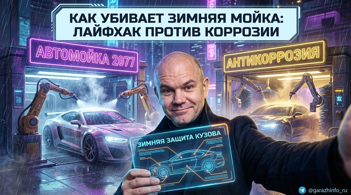    Советы по защите кузова автомобиля от коррозии зимой. Zero8