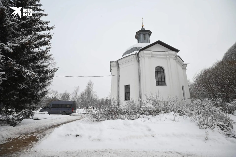    Часовня, где будут отпевать Пашу. Алексей БУЛАТОВ