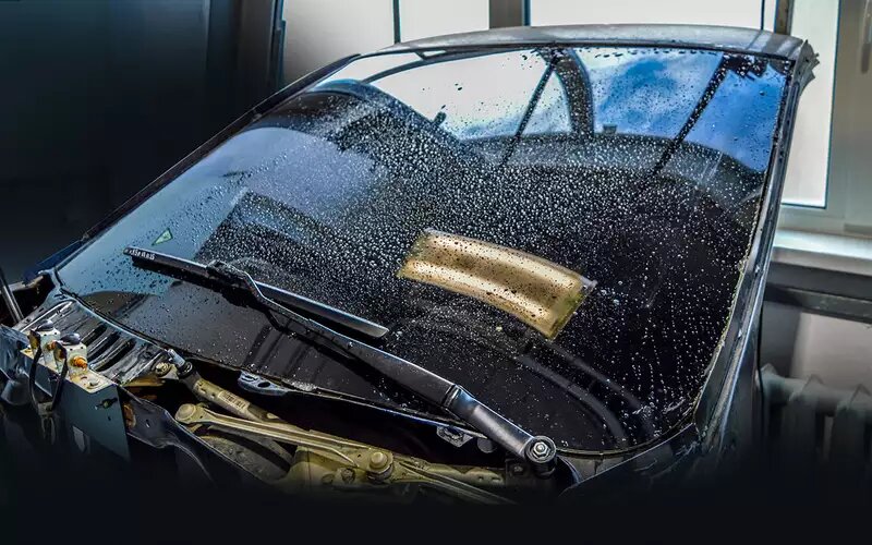 Перед началом испытаний все 50 образцов прошли проверку качества очистки ветрового стекла Гранты. Стекло не простое, а покрытое изнутри черной краской – так лучше видны дефекты очистки.щетки стеклоочистителей 2026 экспертиза за рулем
📷
