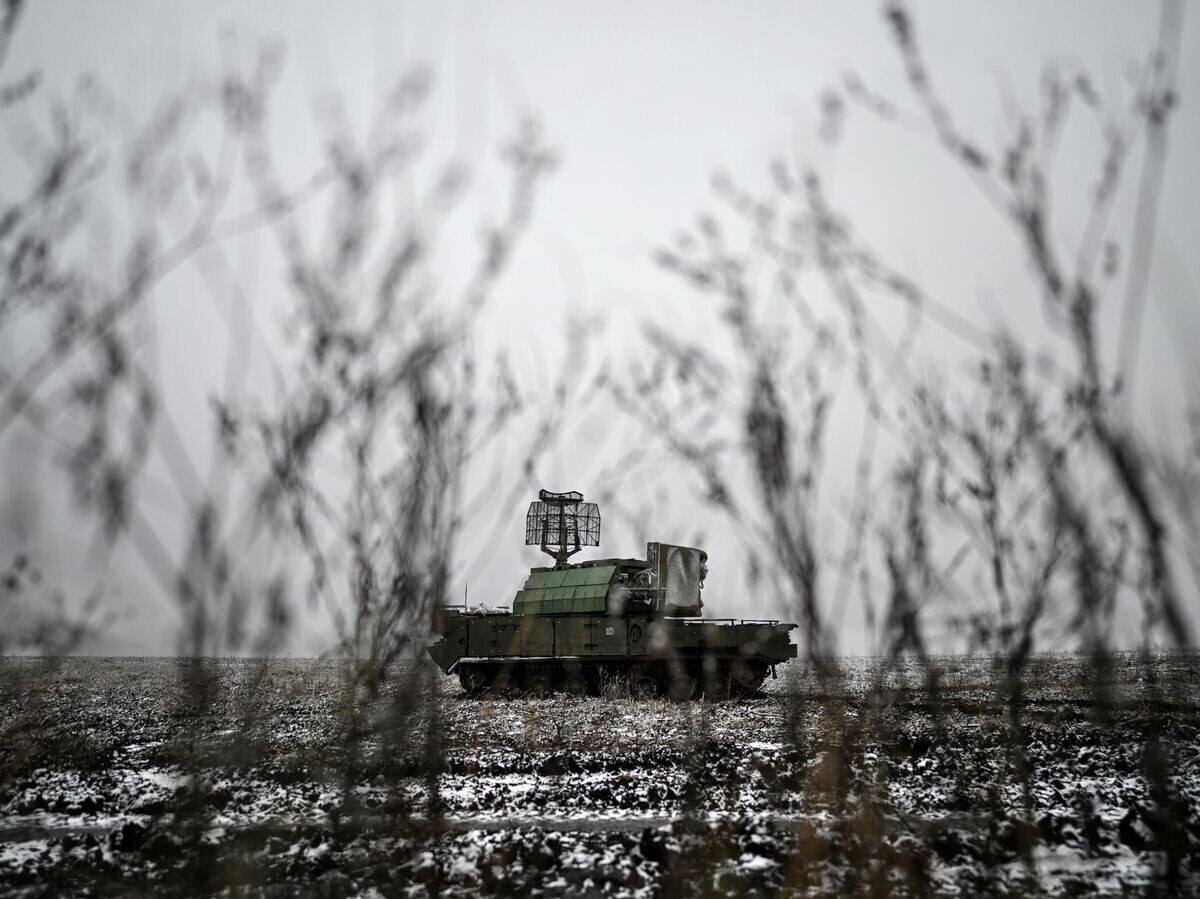    Боевое дежурство ЗРК "Тор-М1" в зоне СВО | © РИА Новости / Станислав Красильников