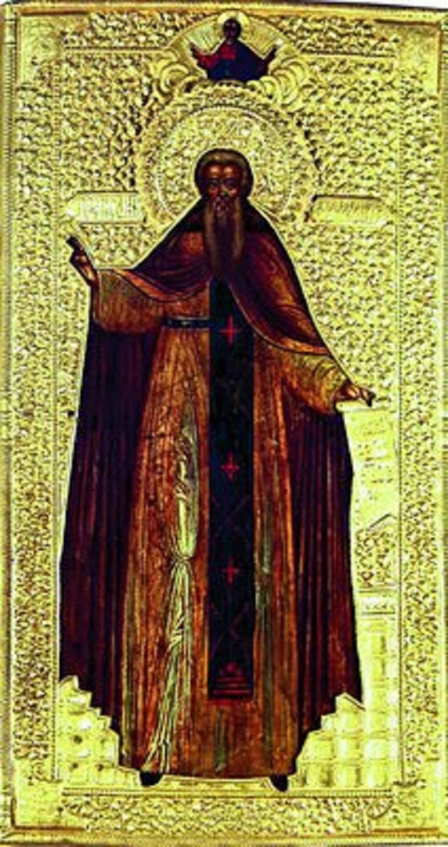 Преподобный Исаакий Далматский. 17 в. Россия.