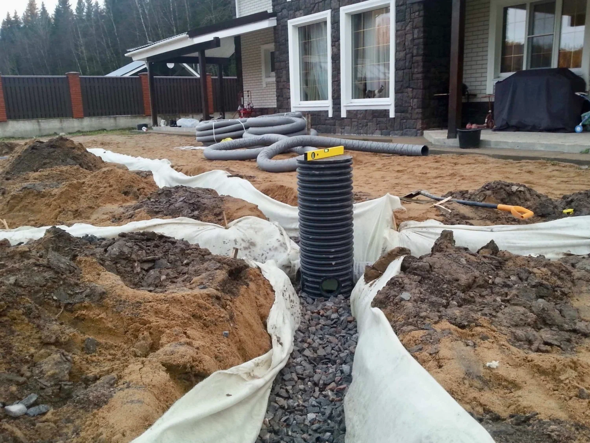 Устройство глубинного дренажа — основа сухого и здорового участка