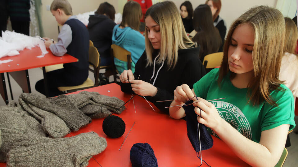     Волонтеры ЗАО подготовили бойцам СВО подарки к 23 Февраля РИА Новости/Денис Абрамов