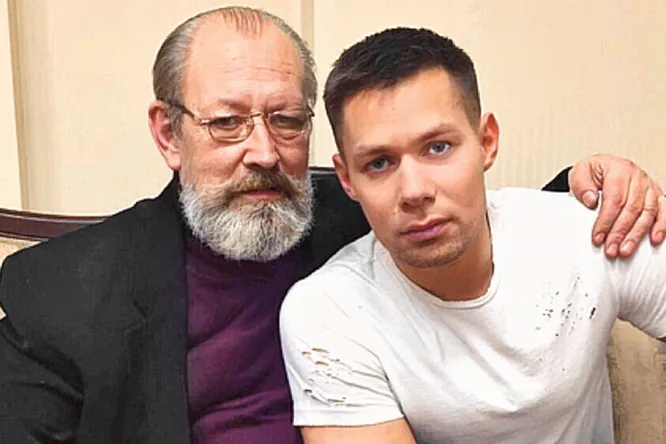 Стас с отцом