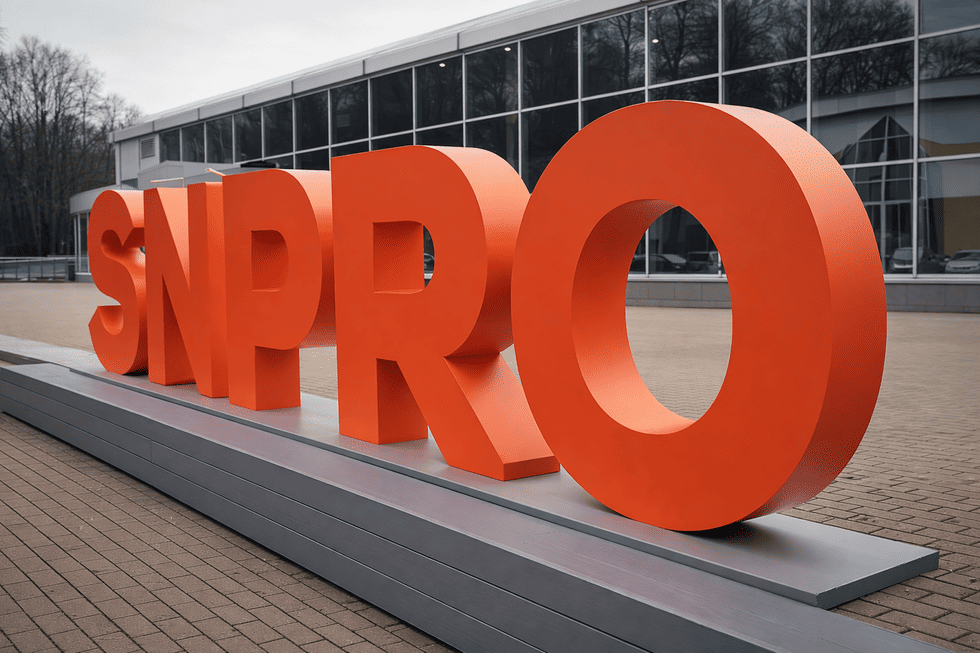 Напольные объёмные буквы для общественных и городских пространств