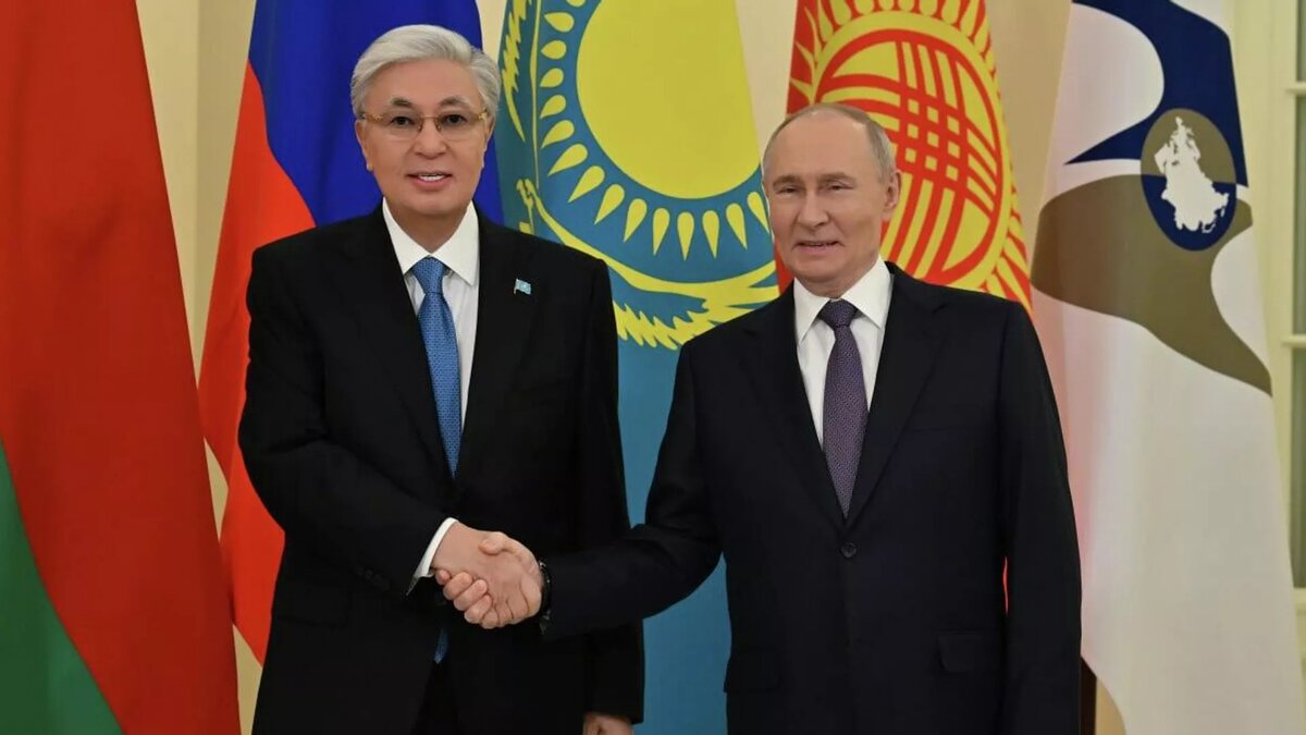 Касым-Жомарт Токаев и Владимир Путин, архивное фото © Photo : Акорда