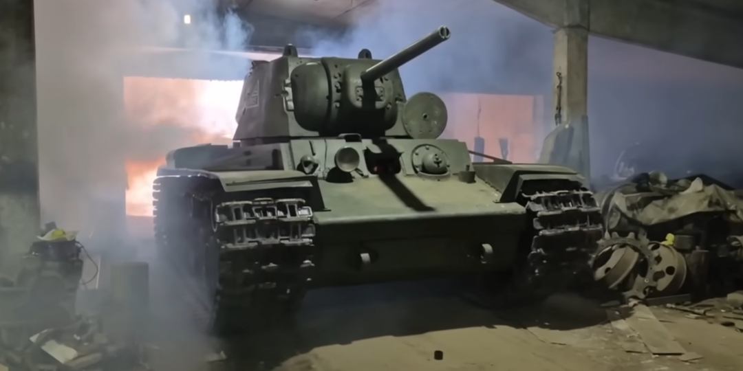 В какую сторону Берлин? Оживили КВ-1. Он полностью на ходу