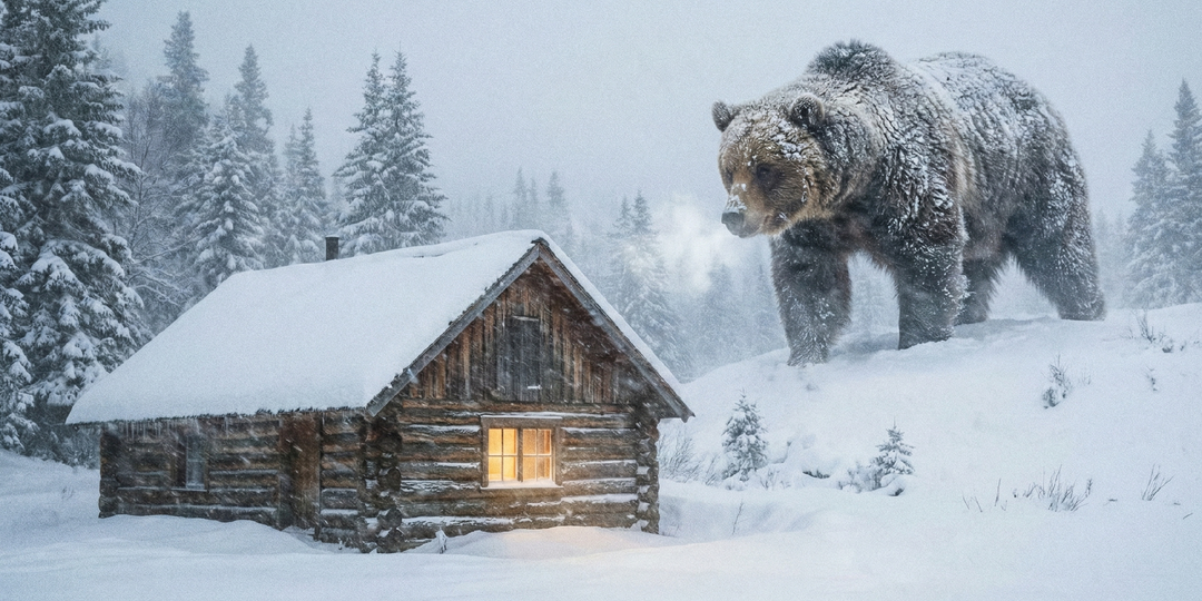 БУРАН В ТАЙГЕ...