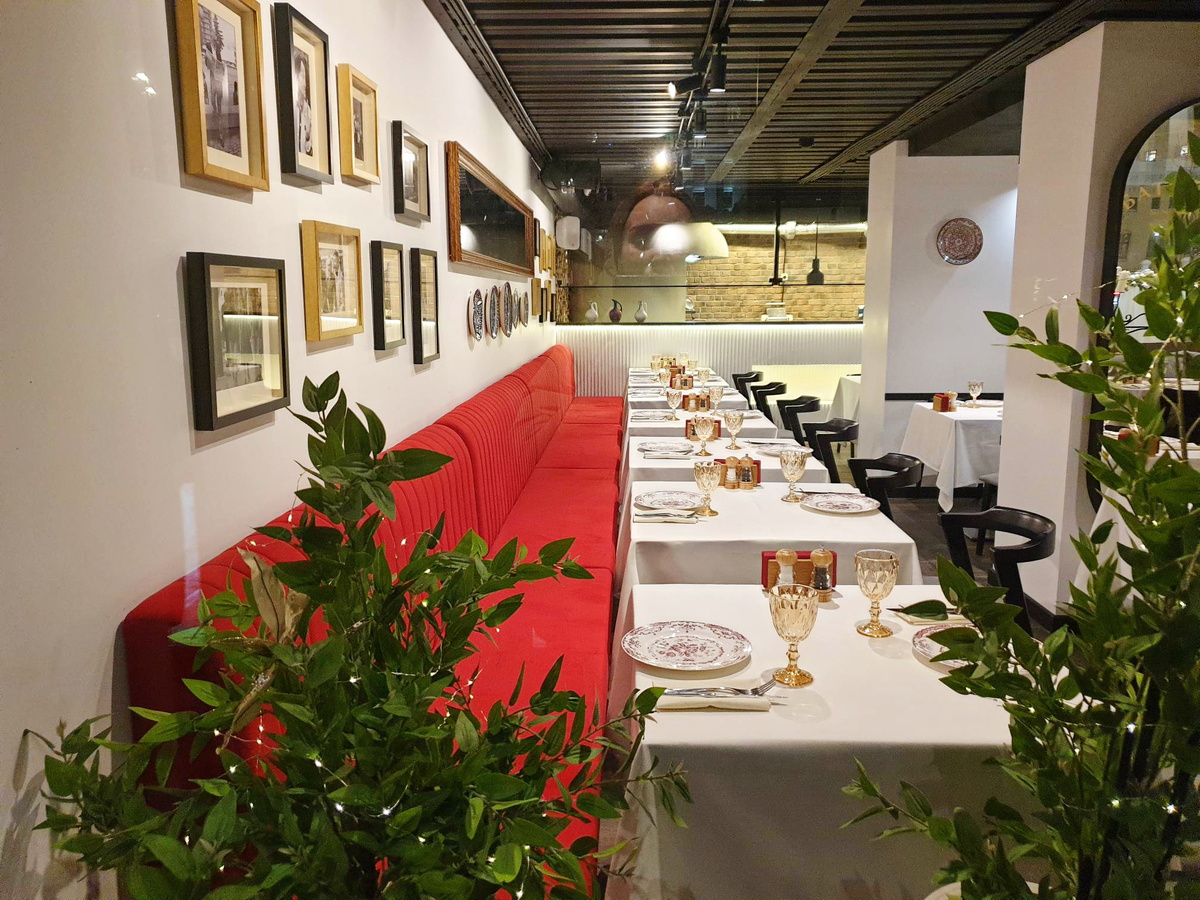 Общий вид грузинского ресторана "Батони"