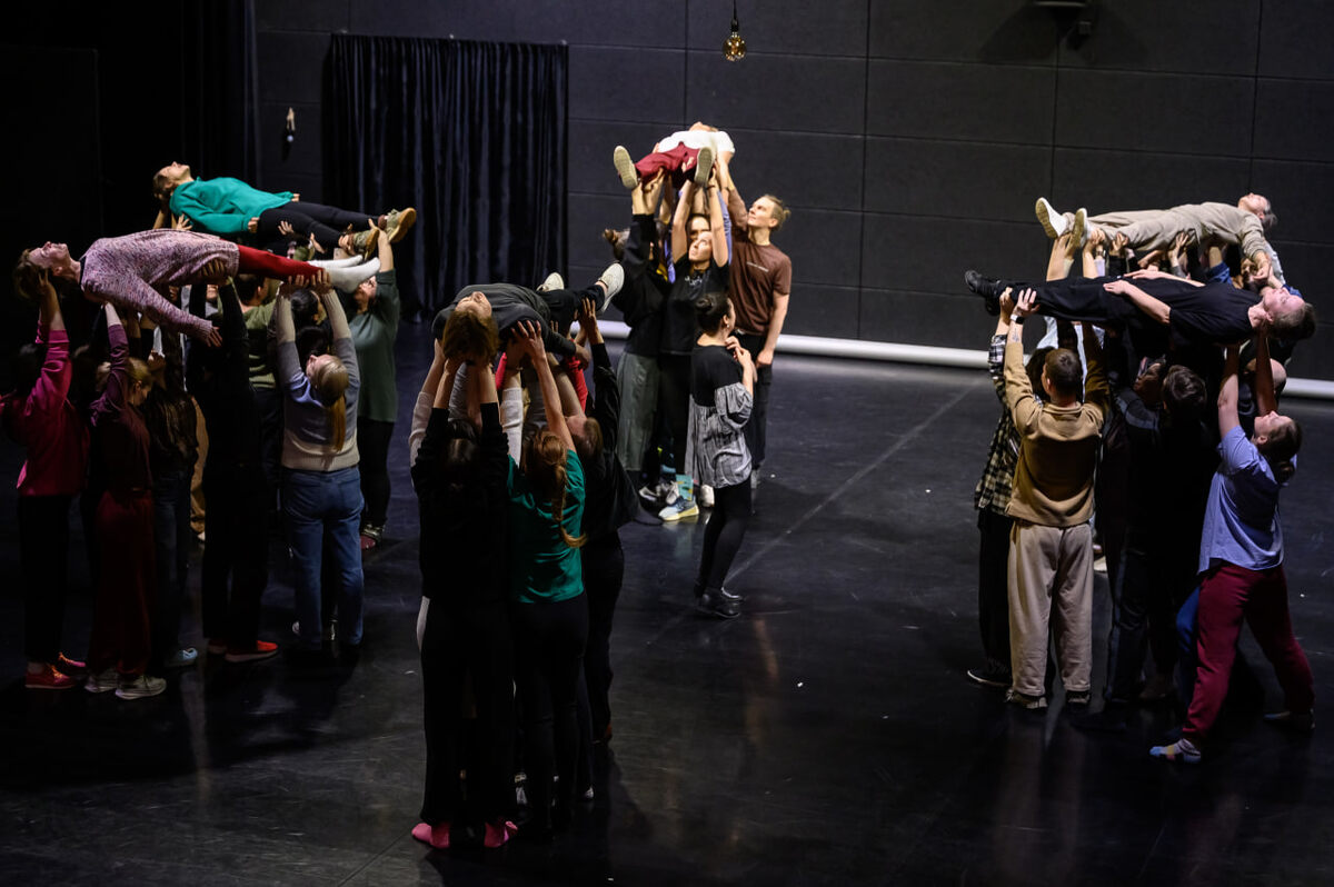    Репетиция хорового концерта