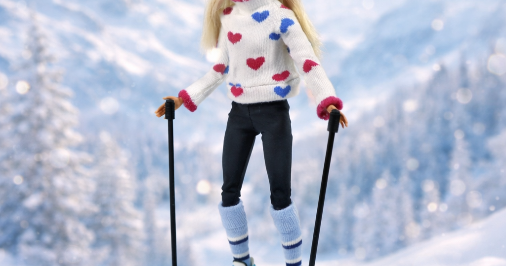 Лыжи для кукол: как из полимерной глины родился зимний спортивный инвентарь