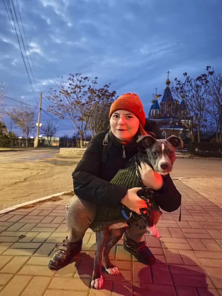    Антонина с Майком. Фото: личный архив Антонины