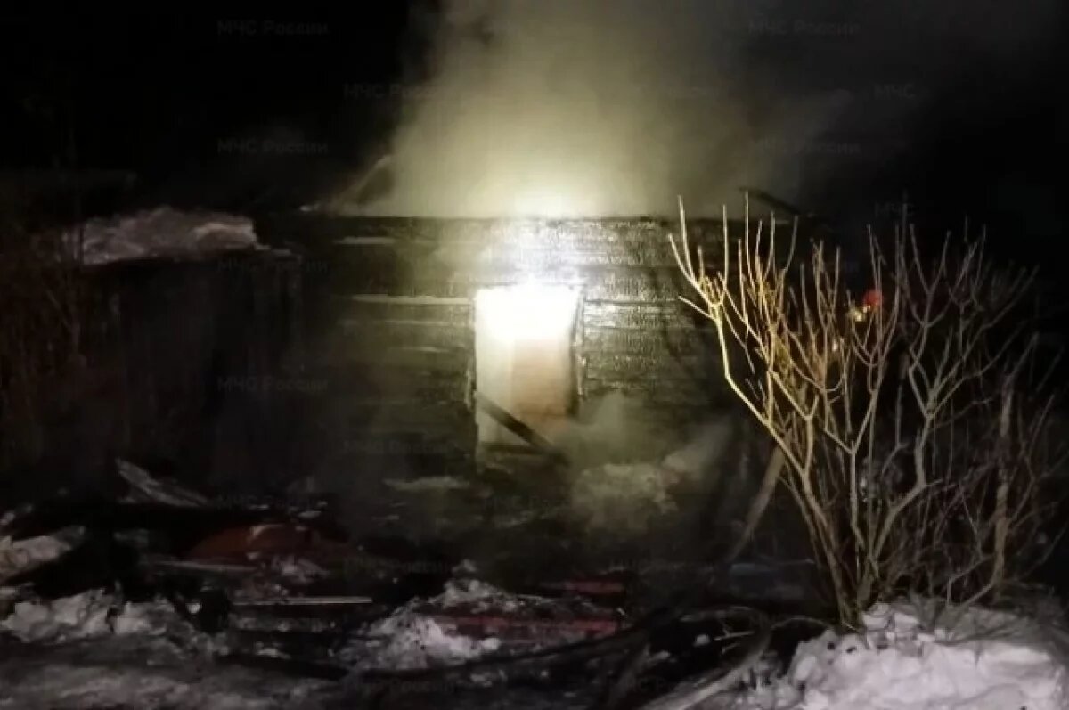    В Брянской области пожар в селе Рябчи унес жизнь 61-летнего мужчины