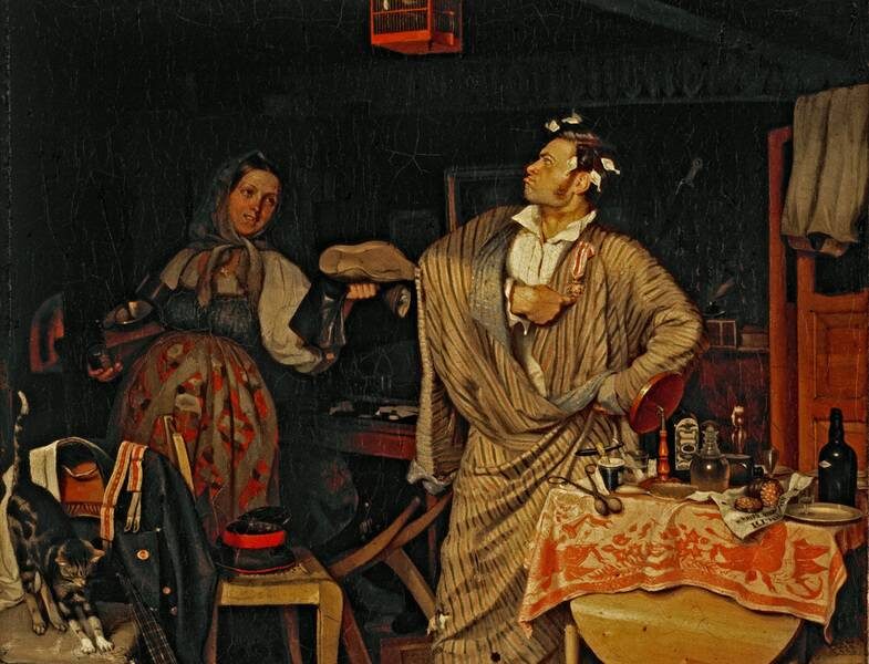 Репродукция картины. Фото Яндекс.Картинки. 