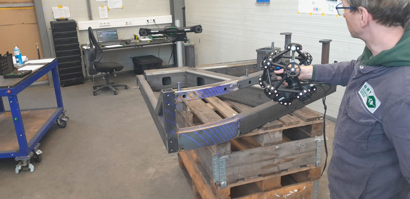 *Оптическая КИМ-система Creaform MetraSCAN 3D устраняет ограничения старых методов 3D-измерений.*