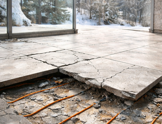 По мнению ИИ так выглядит неправильное применение сухой смеси