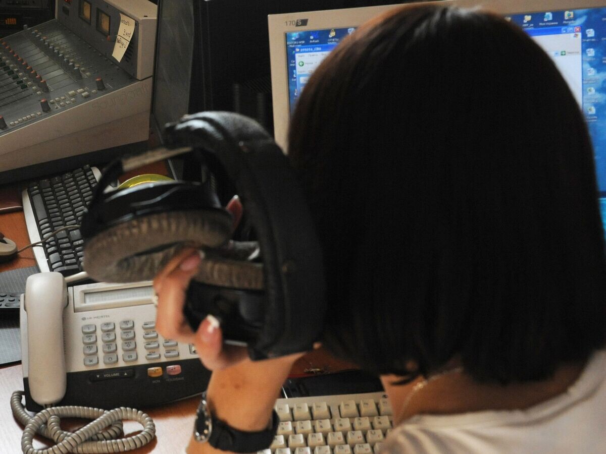    Работа радиостанции | © РИА Новости / Григорий Сысоев