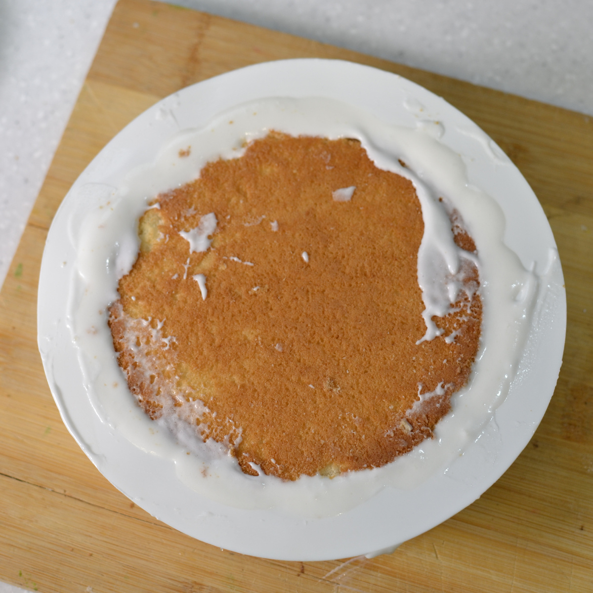 Приготовление ванильного бисквита