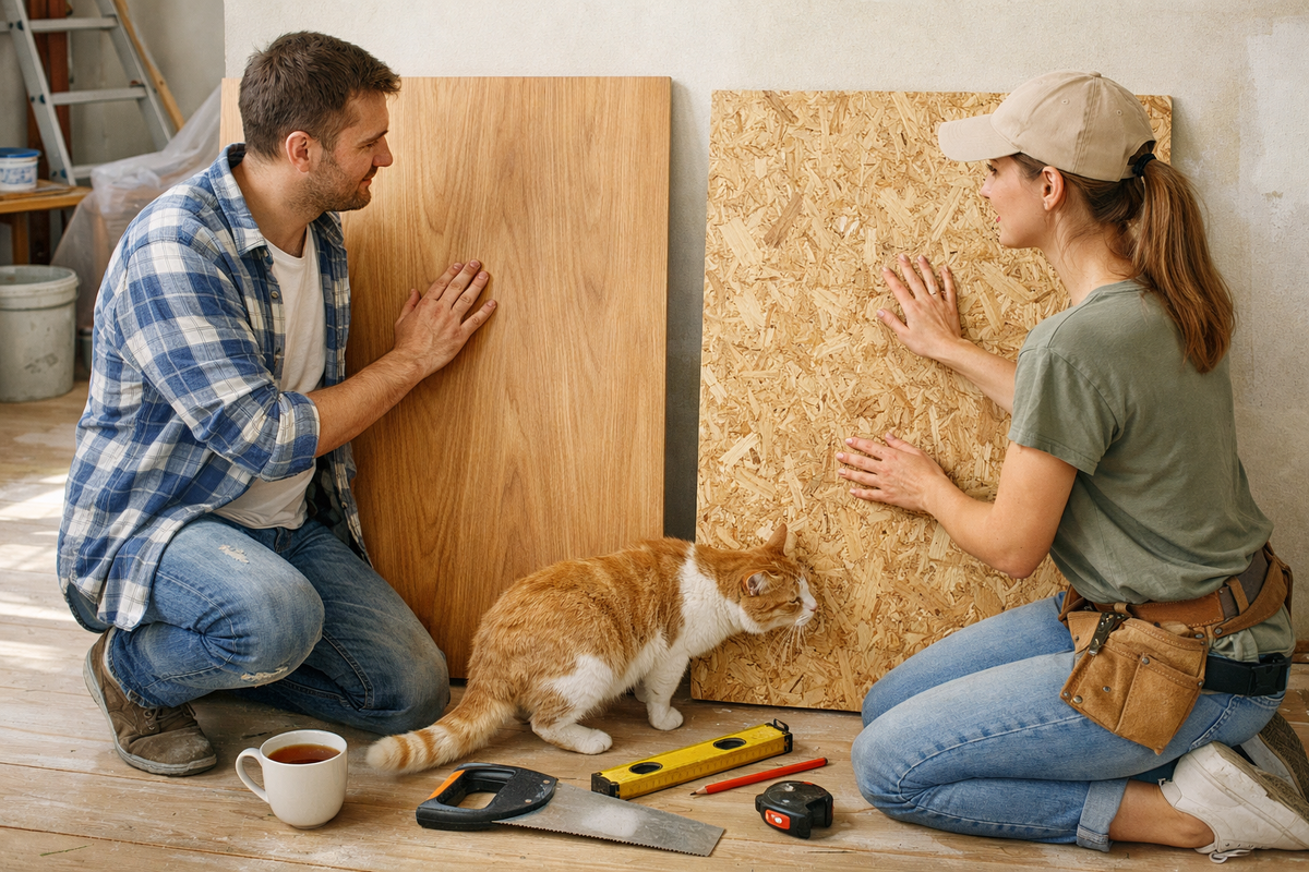 Что лучше выбрать фанеру или ОСБ?