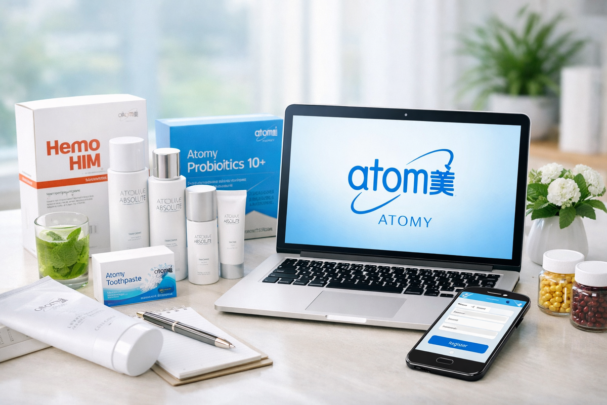 Регистрация в Atomy