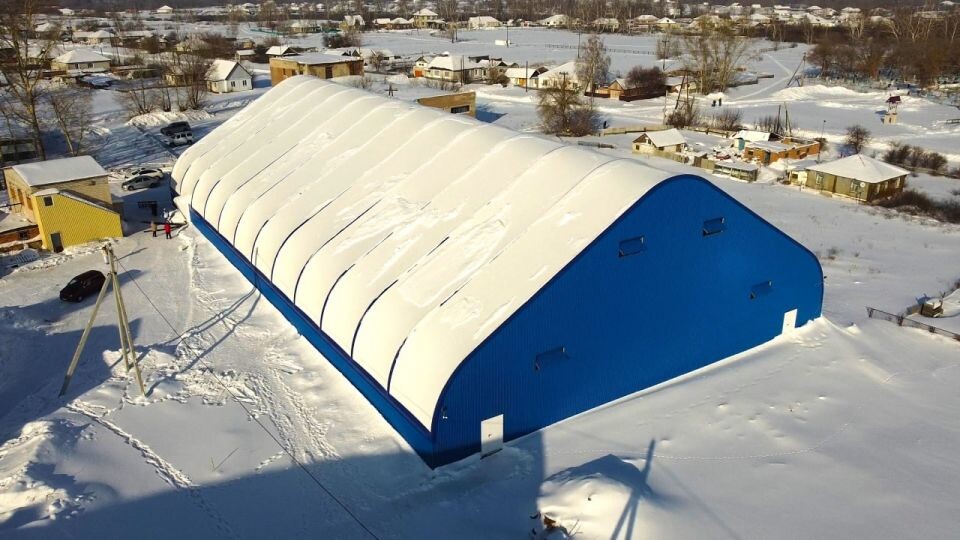    Новая спортивная площадка открылась в селе Новоильинка Хабарского района