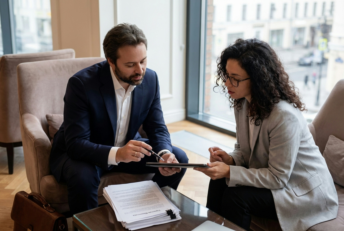 расчет стоимости банковской гарантии — финансист использует калькулятор для определения тарифов