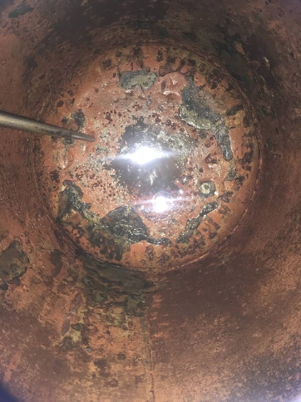 Termex 80v. Состояние бака за 8 лет. Листаем дальше