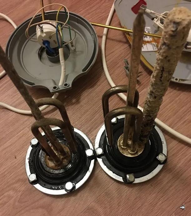 Тэны, стержни и крепления идетнтичные между AquaVerso ES 35V и Termex 80v. Незначительные отличия по форме прокладок. Листаем дальше