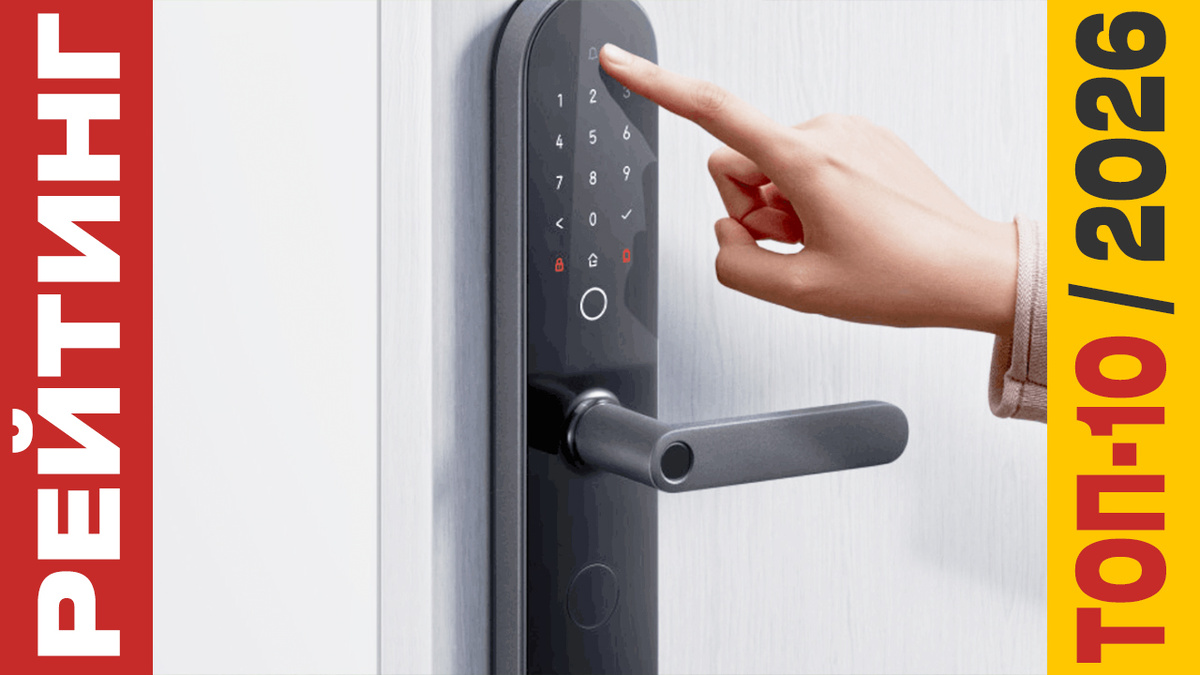 ТОП-10 Умных дверных замков 2026 года: Рейтинг лучших моделей